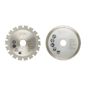Set de 2 buc lame de fierăstrău pentru diferite materiale Ryobi RAKMMS02K