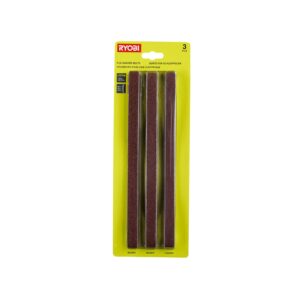 Set 3 bucați benzi înguste șlefuire (13 x 457mm) Ryobi RAKPFB03