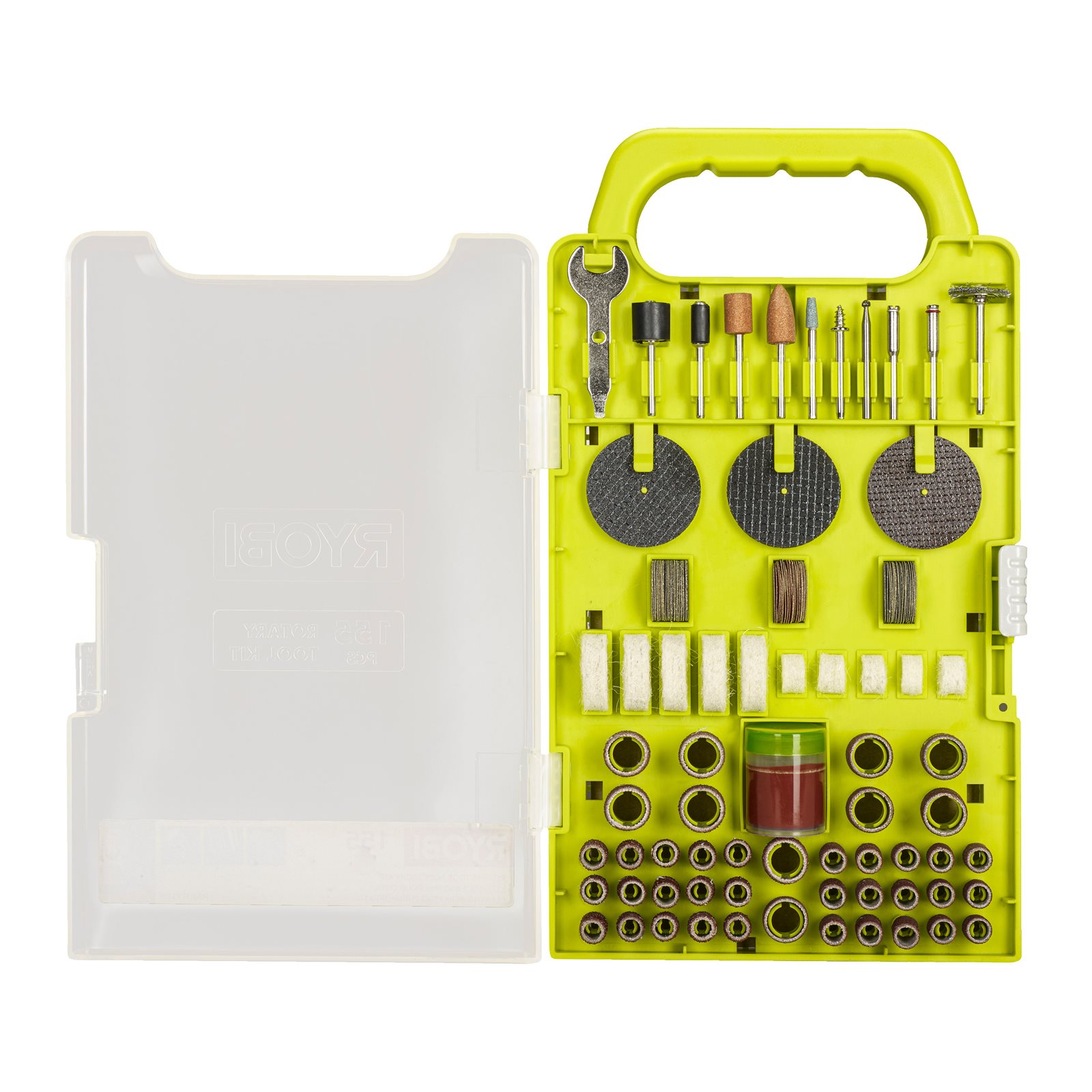 Set de accesorii sculă rotativă 155 piese Ryobi RAKRT155 - imagine 2