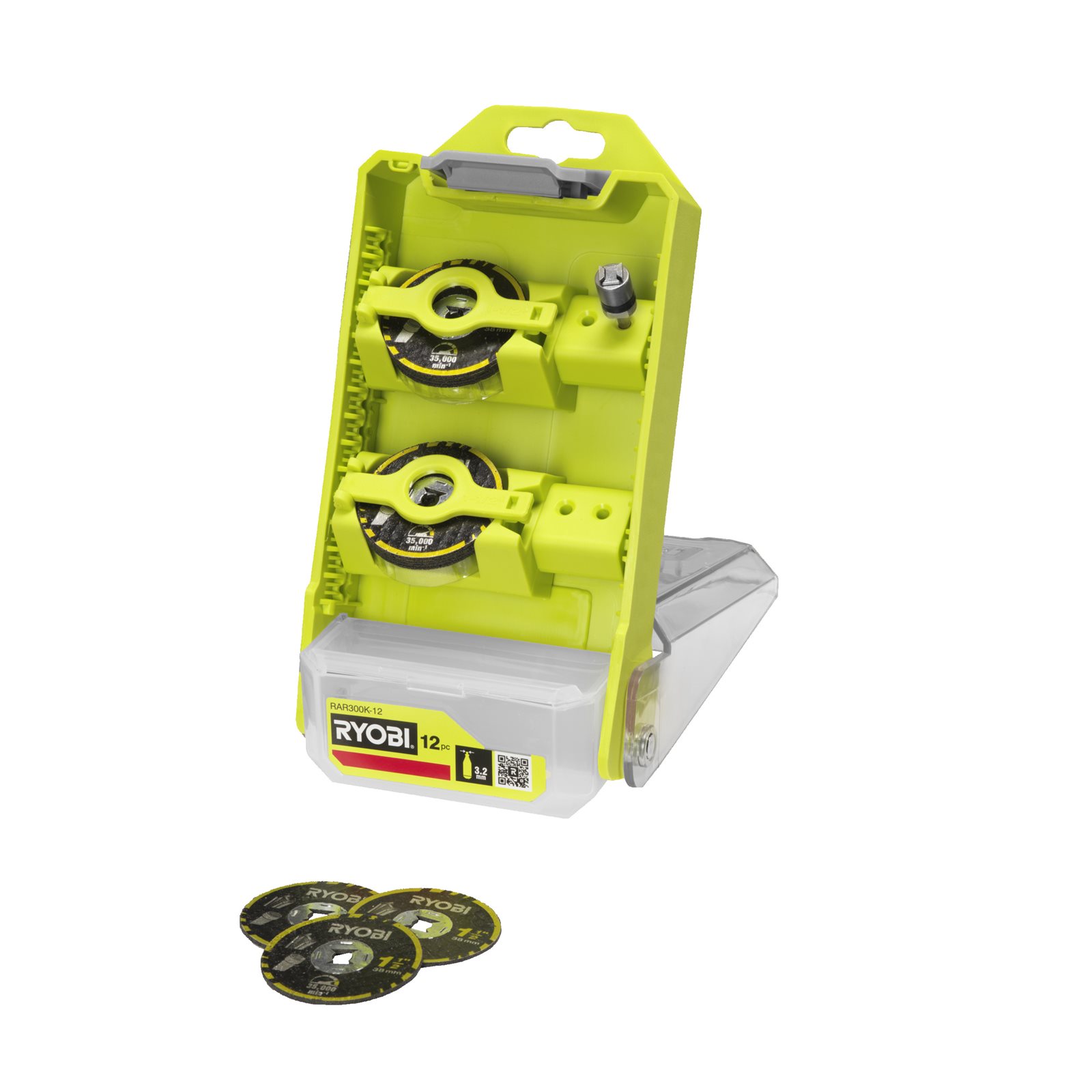 Set de 12 de discuri de tăiere cu blocare prin răsucire Ryobi RAR300K-12