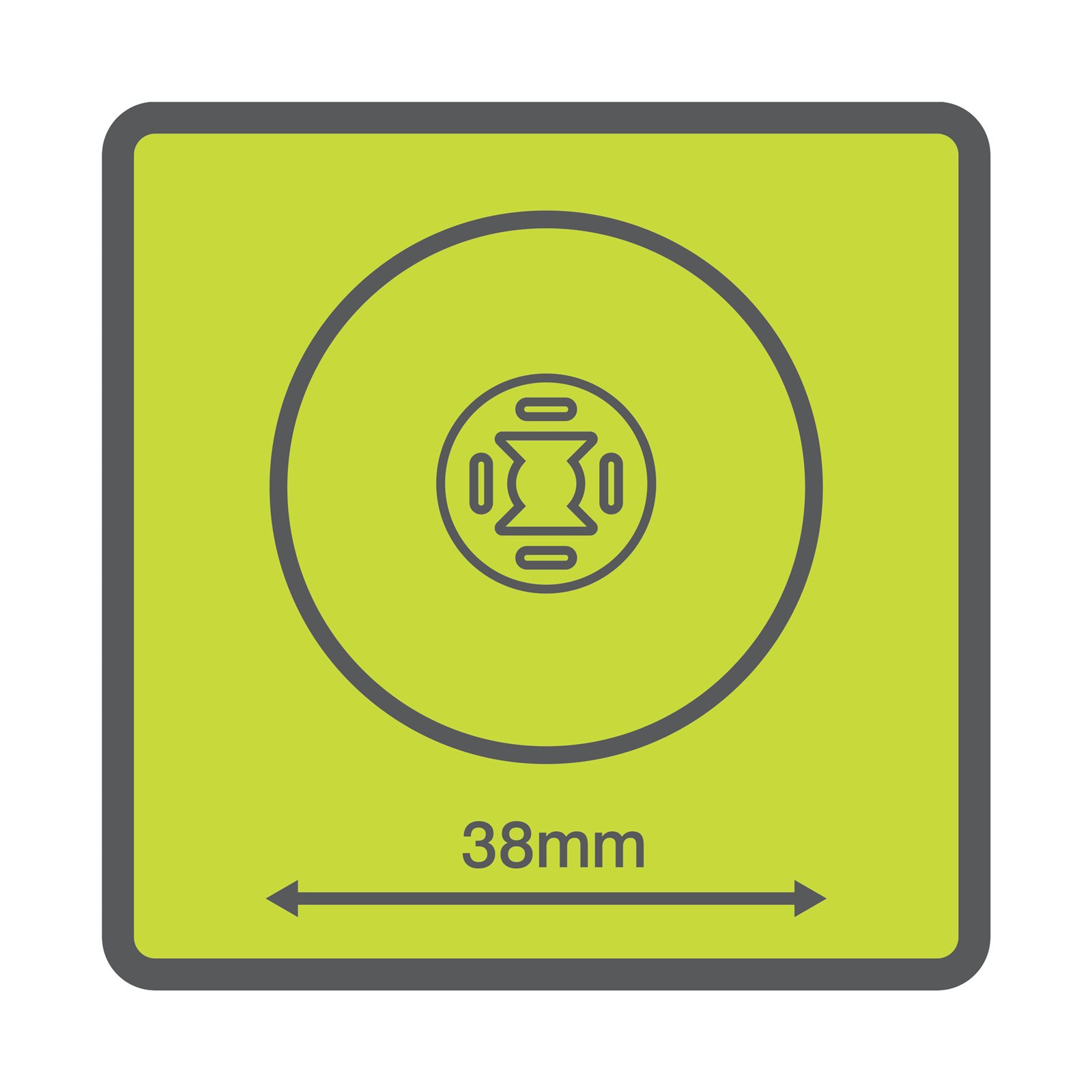 Pachet de discuri de tăiere pentru metal / plastic de 38 mm Ryobi RAR302-5 - detaliu 1
