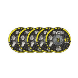 Pachet de discuri de tăiere pentru metal / plastic de 38 mm Ryobi RAR302-5