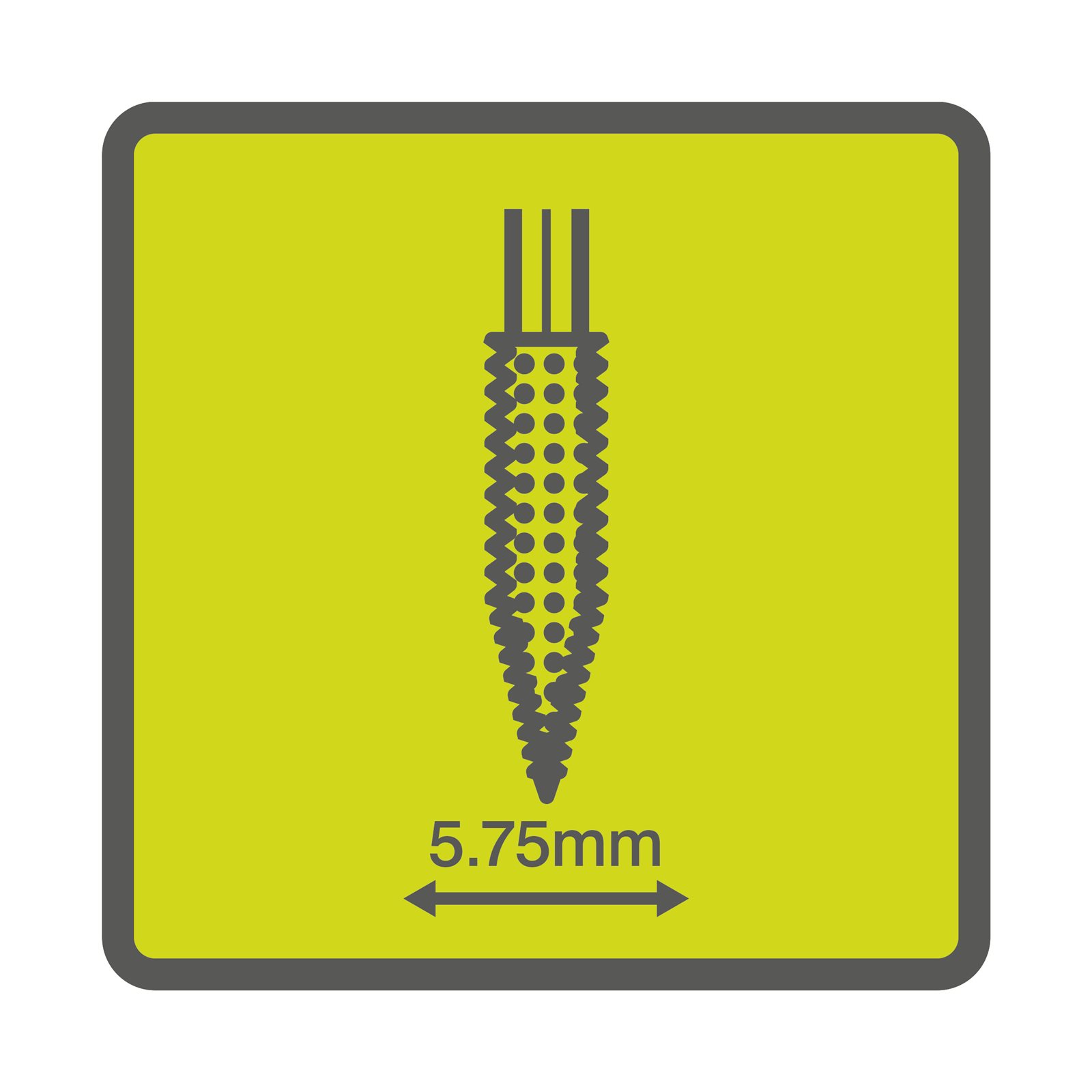 Freză grosieră neregulată 5,75mm Ryobi RAR705 - detaliu 1
