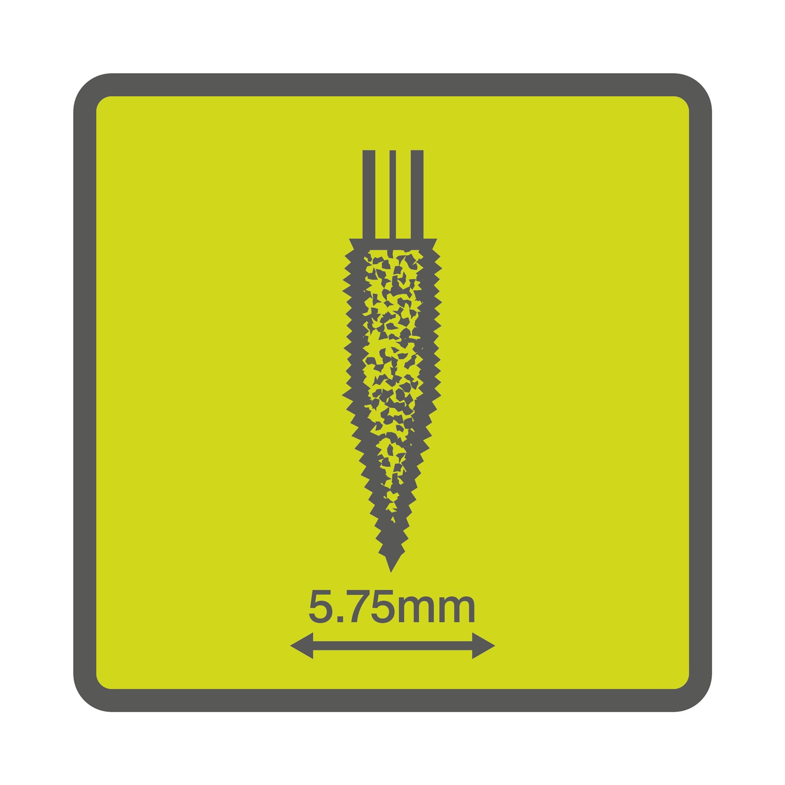 Freze diamantate 5,75Mm Ryobi RAR706 - detaliu 1