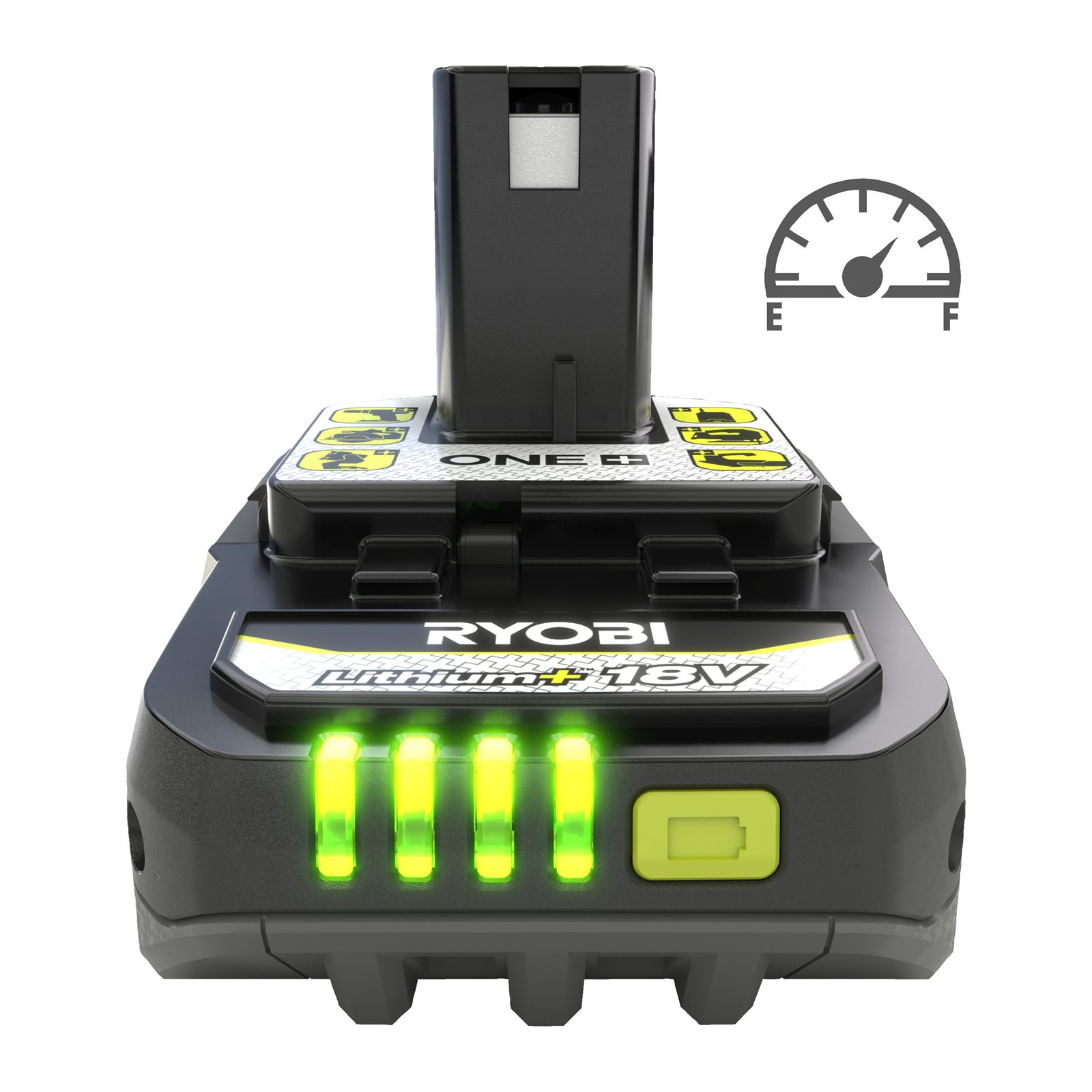 Acumulator Lithium+ 18V ONE+ - 2,0 Ah Ryobi RB1820C - in utilizare 2