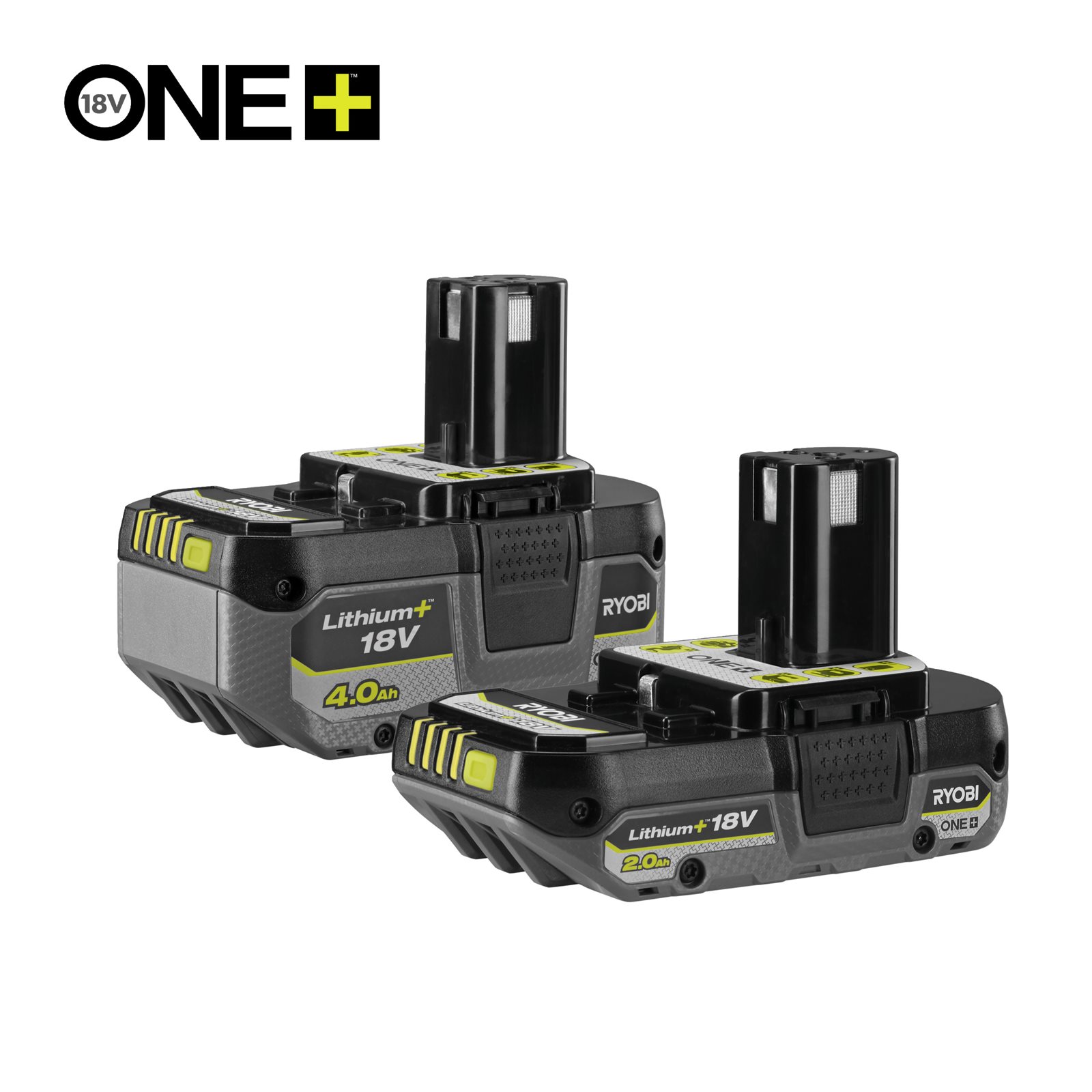 Baterii Lithium+ 1x 4,0Ah & 1x 2,0Ah 18V Ryobi RB18242X