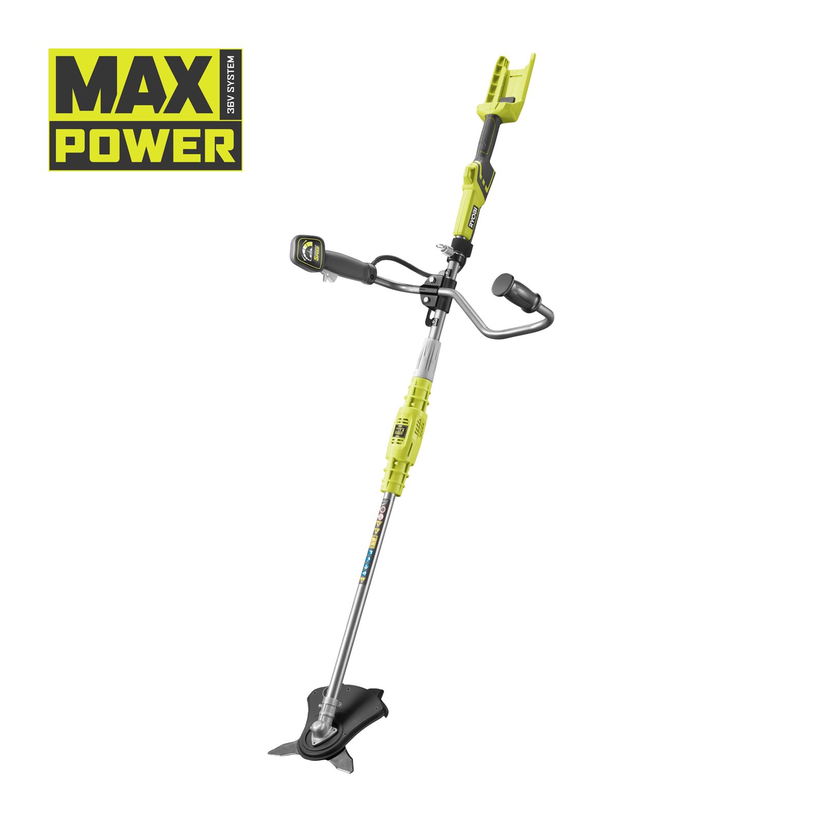 Motocoasă 26 cm / Trimmer de 30 cm fără cablu Ryobi RBC36X26BG2-0