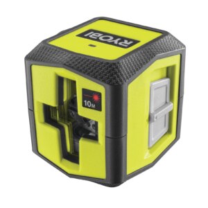 Nivelă laser cu linii în cruce, lumină roșie Ryobi RBCLLR1
