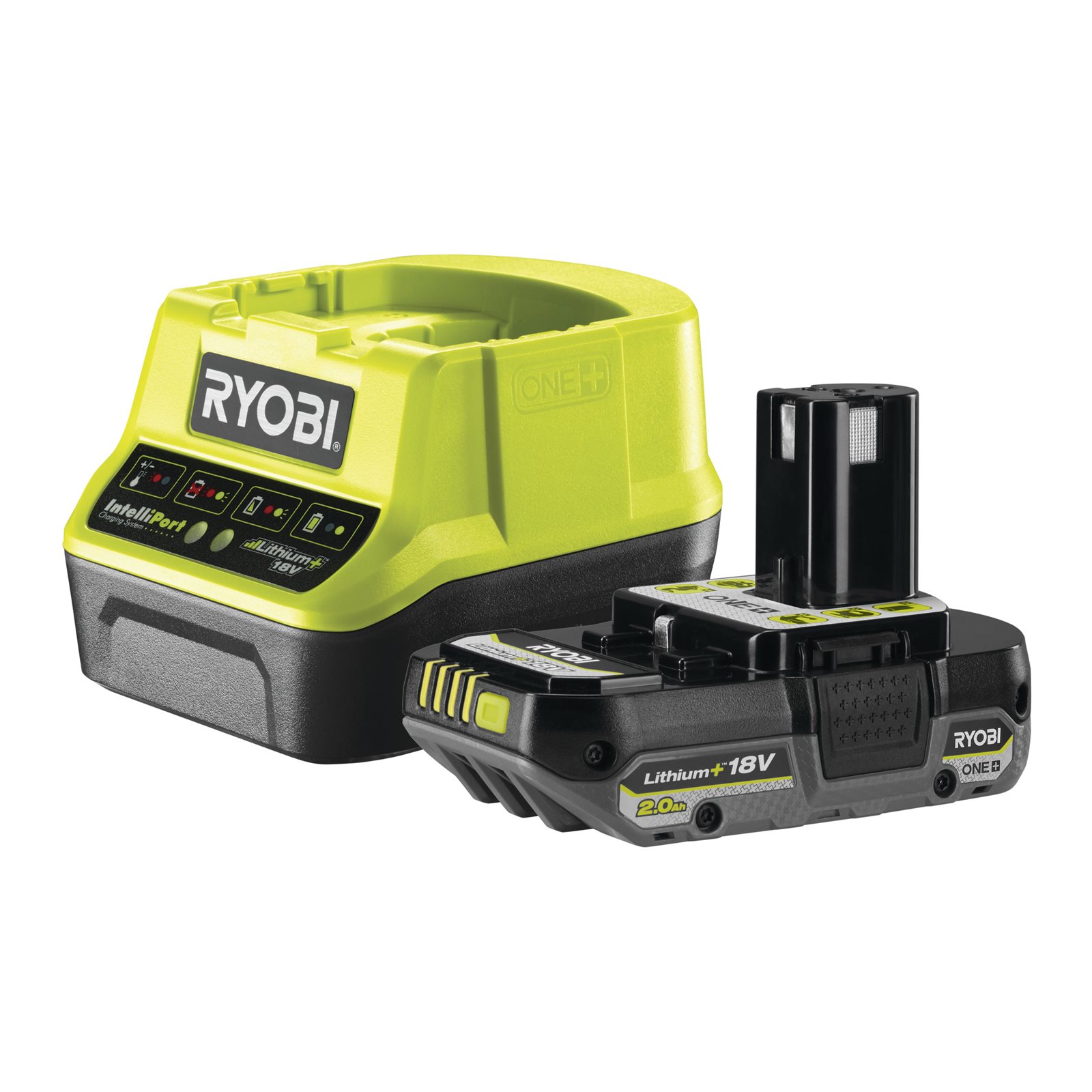 Set acumulator și încărcător de 18V (1x2,0Ah) Ryobi RC18120-120C - imagine 2