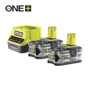 Set încărcător și acumulatori 18 V (2 x 5,0 Ah) Ryobi RC18120-250