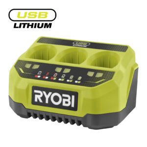 Încărcător USB Lithium cu 3 porturi Ryobi RC43P