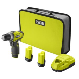 Mașină de găurit/înșurubat de 12V cu acumulator de alimentare (2x2.0Ah) Ryobi RCD1201-220S