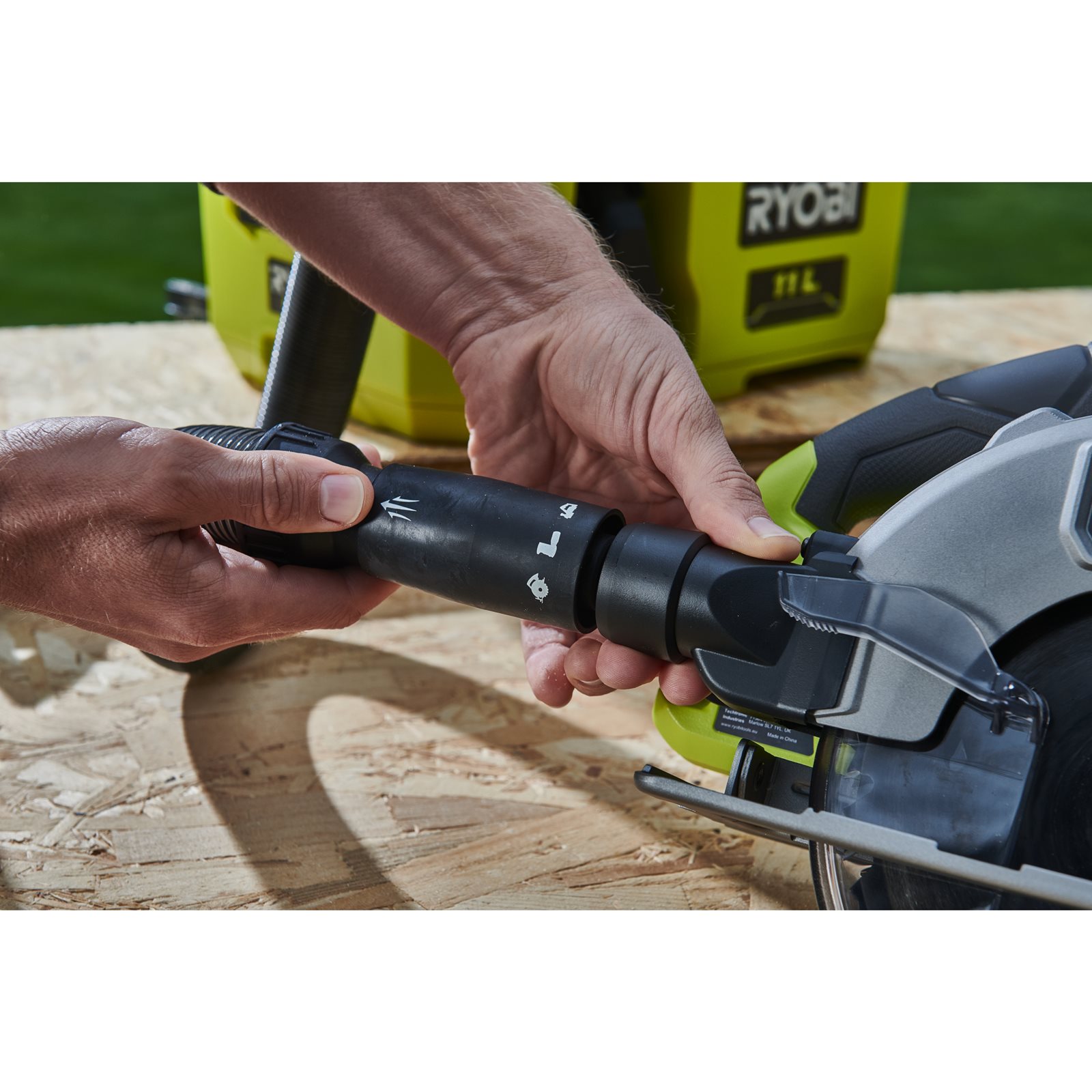 Fierăstraie circulare Ryobi RCS18BL-0 - in utilizare 4