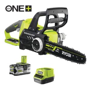 Fierăstrău cu lanț 18V ONE+, motor fără perii, bară 30cm (1 x 5,0 Ah) Ryobi RCS18X3050F