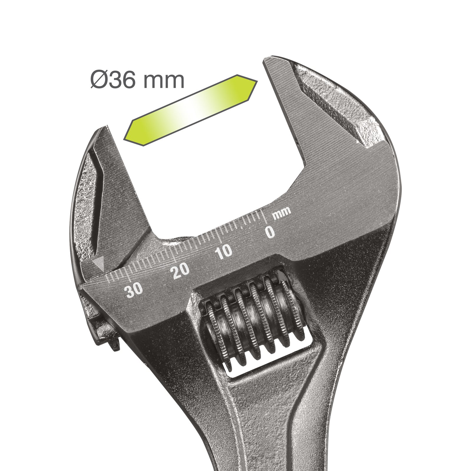 Cheie reglabilă de 250 mm Ryobi RHAW250 - detaliu 3