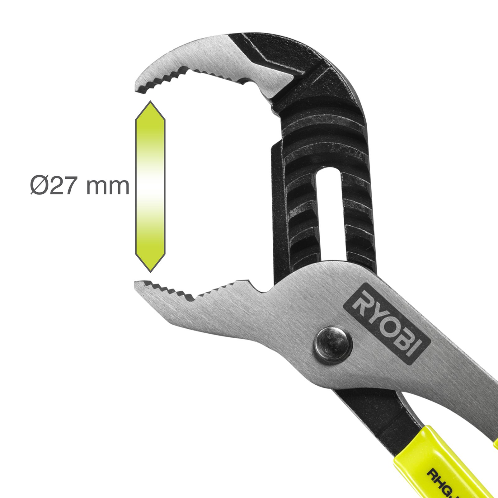 Clește cu îmbinare cu șanț 300 mm Ryobi RHGJP300 - detaliu 2