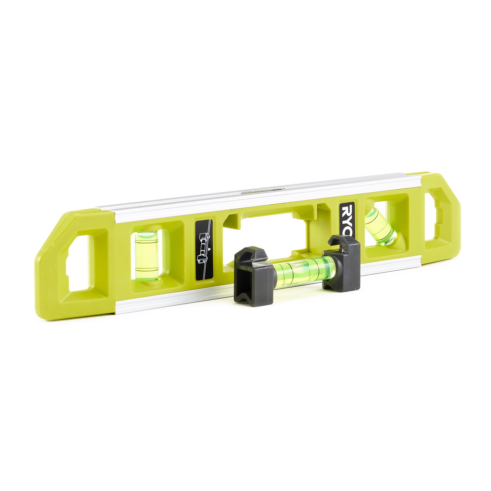 Nivelă magnetică torpedo 228 mm Ryobi RHLTL-228 - in utilizare 2