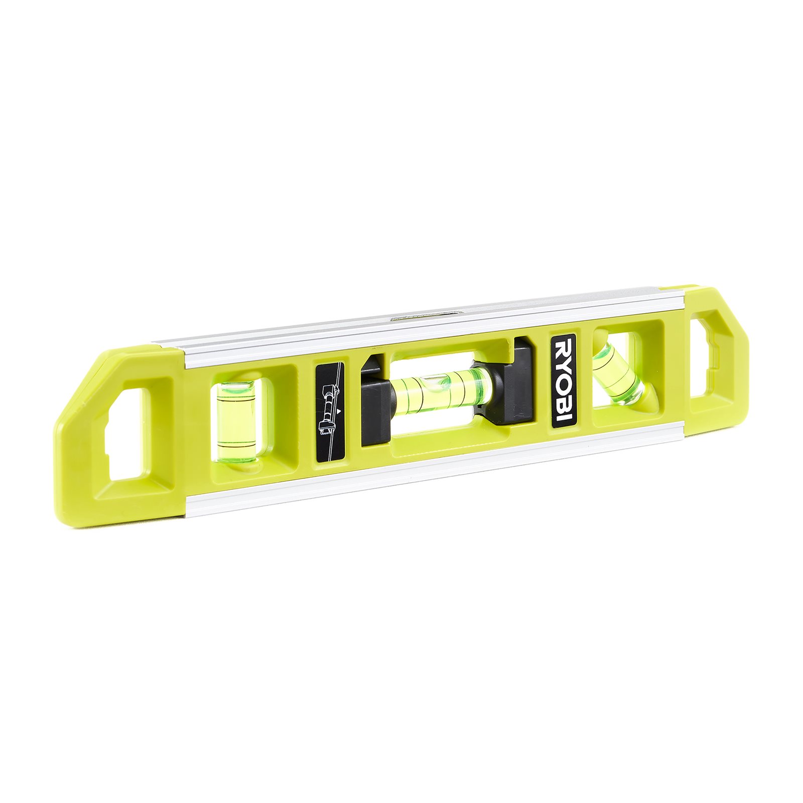 Nivelă magnetică torpedo 228 mm Ryobi RHLTL-228 - in utilizare 5