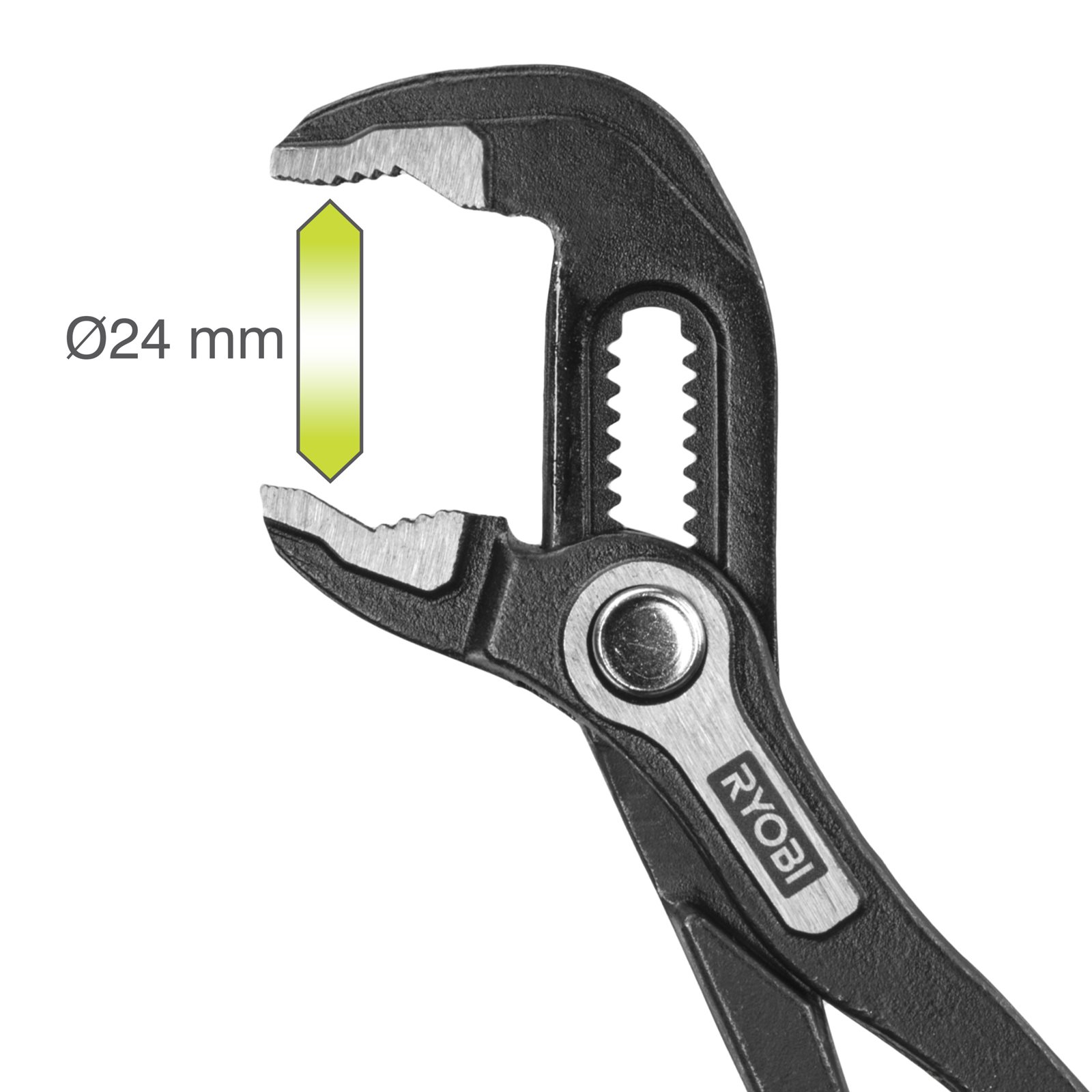 Clește cheie cu reglare rapidă de 200 mm Ryobi RHPBP200 - detaliu 3