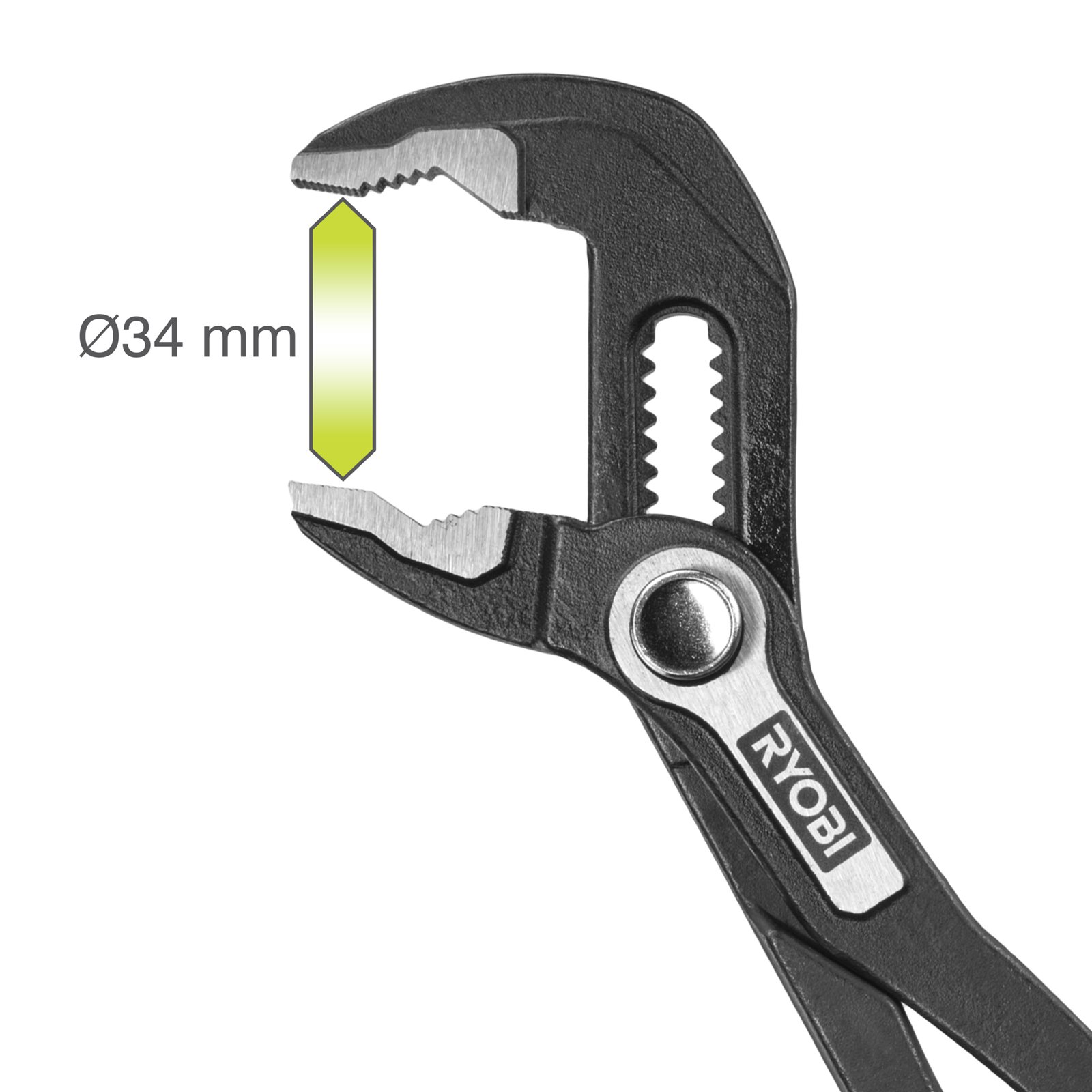 Clește cheie cu reglare rapidă de 250 mm Ryobi RHPBP250 - detaliu 3