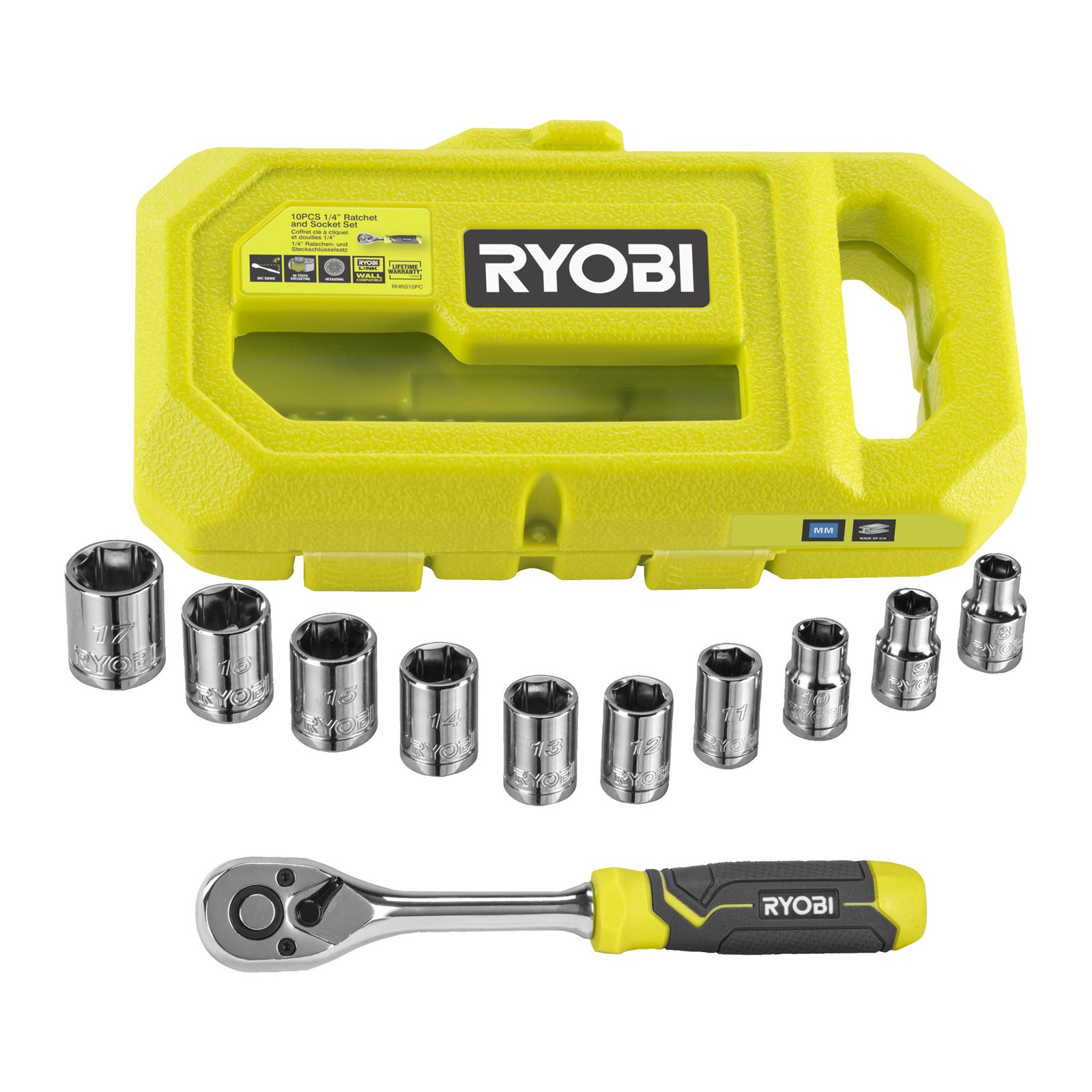 Seturi chei Ryobi RHRS10PC - imagine 2