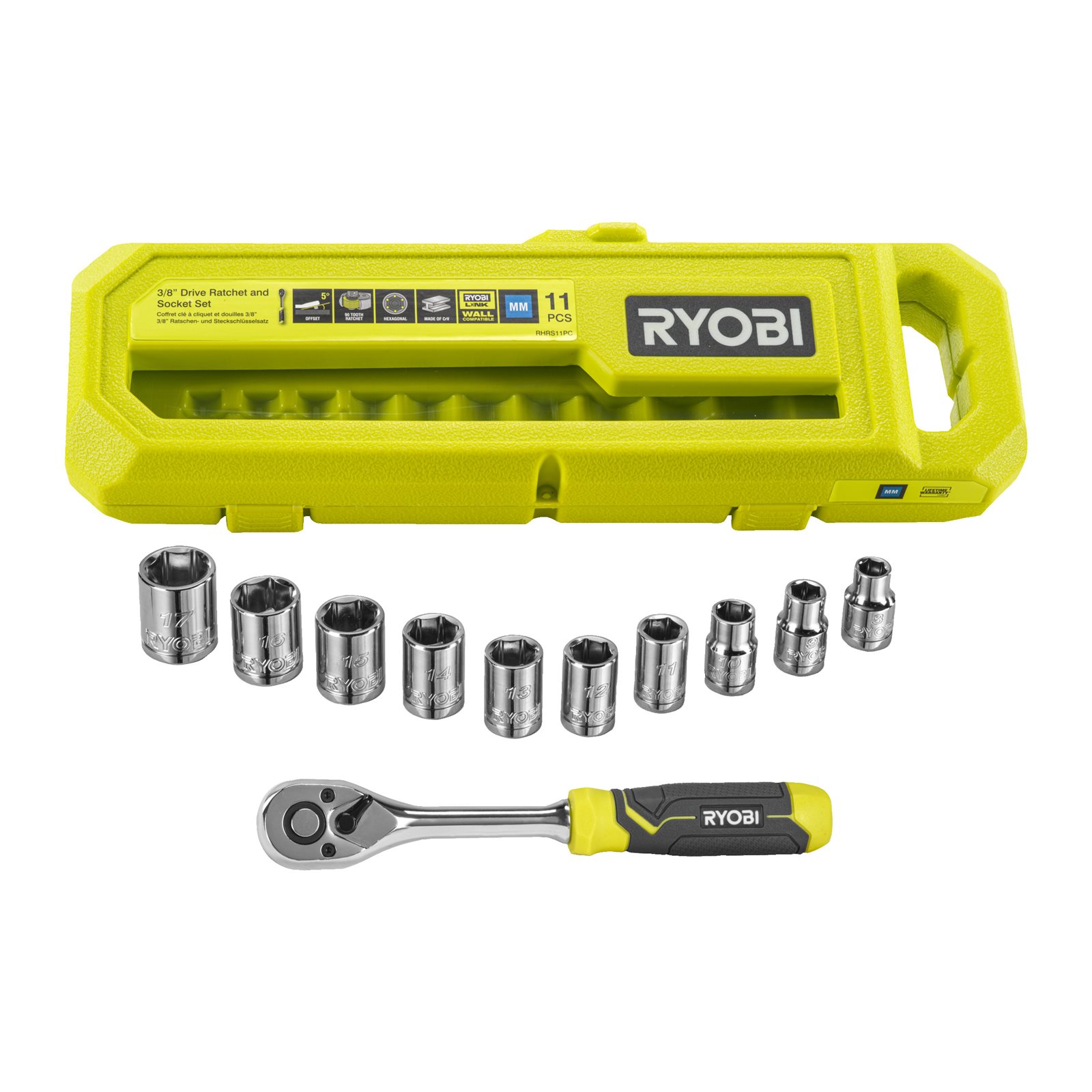 Seturi chei Ryobi RHRS11PC - imagine 2