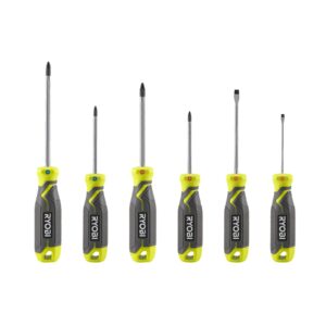 Set de șurubelnițe magnetice de 6 piese Ryobi RHSDS6PC