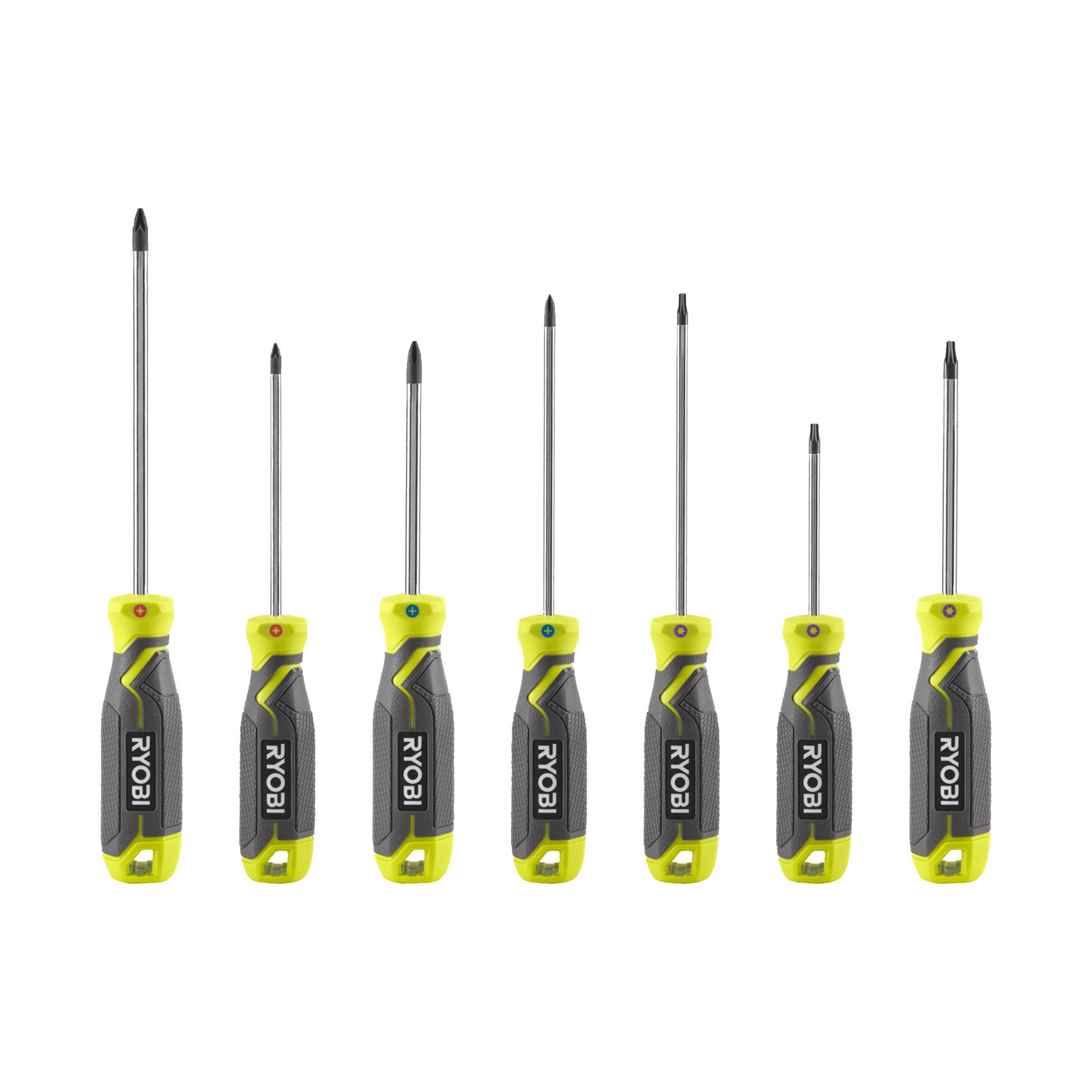 Set de șurubelnițe magnetice de 7 piese Ryobi RHSDS7PC
