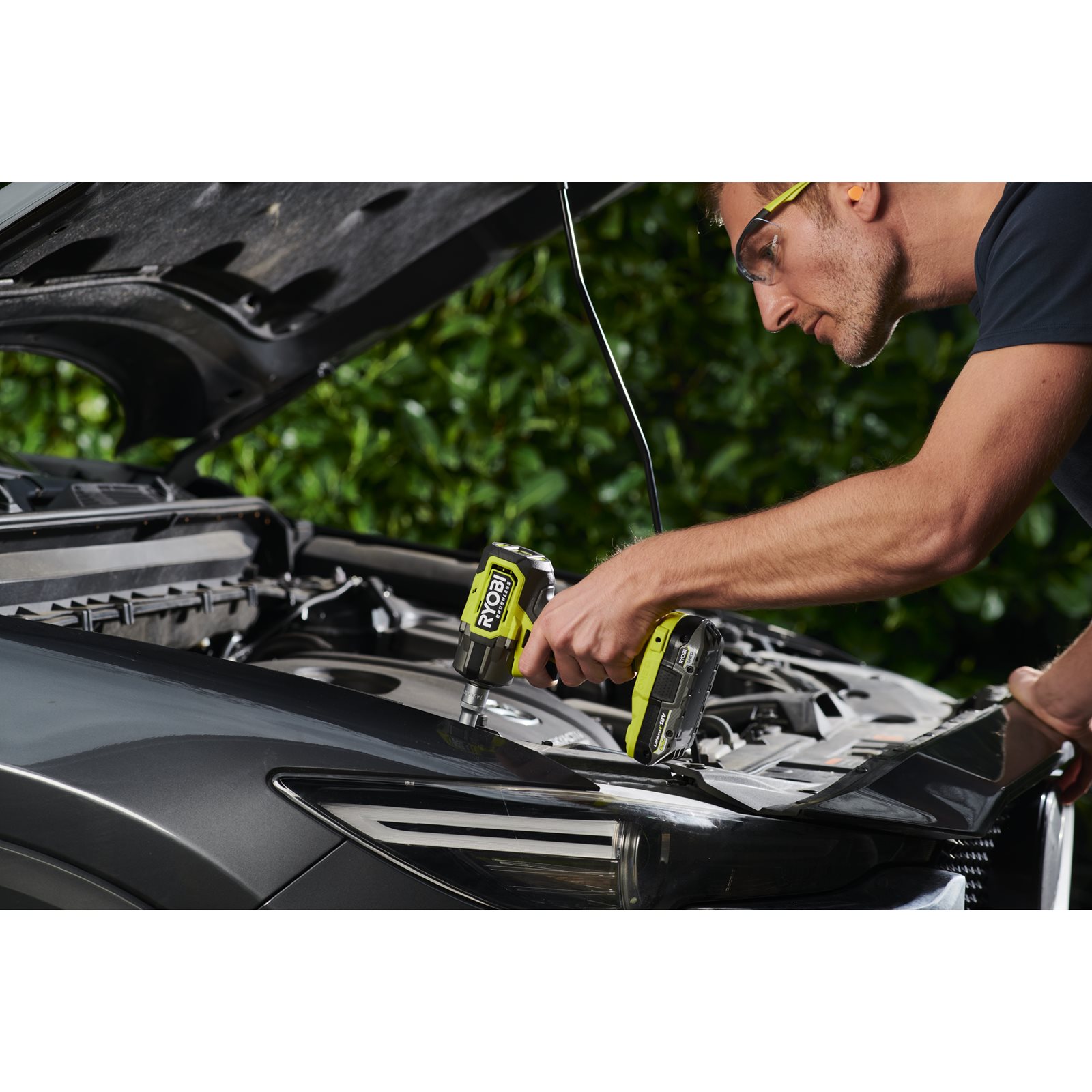 Chei de impact Ryobi RIW18CBL-0 - in utilizare 1