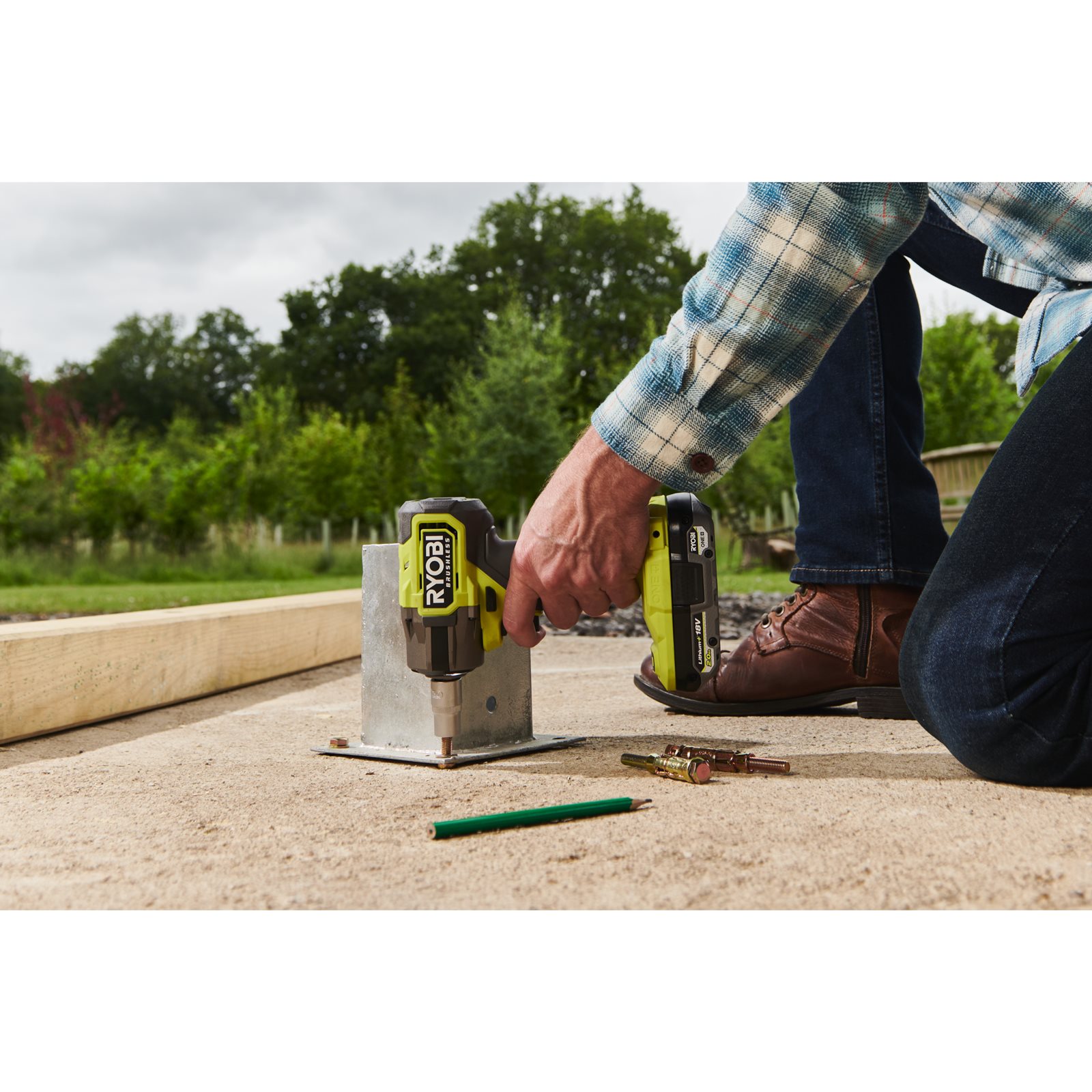 Chei de impact Ryobi RIW18CBL-0 - in utilizare 2