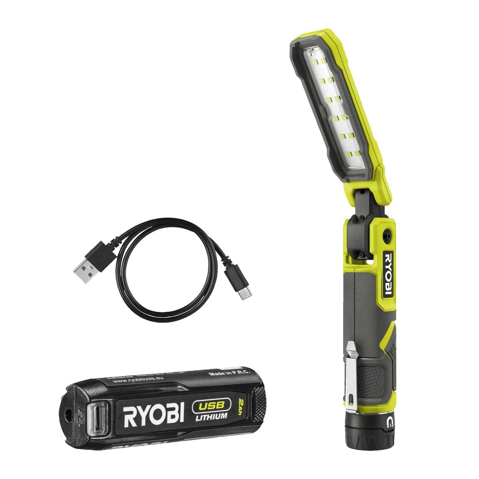 Lampă de inspecție USB Lithium 4V (1x 2.0Ah) Ryobi RLI4-120G - imagine 2