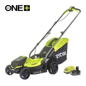 Mașină de tuns gazonul 18V ONE+, punte 33cm (1 x 4,0 Ah) Ryobi RLM18X33B40