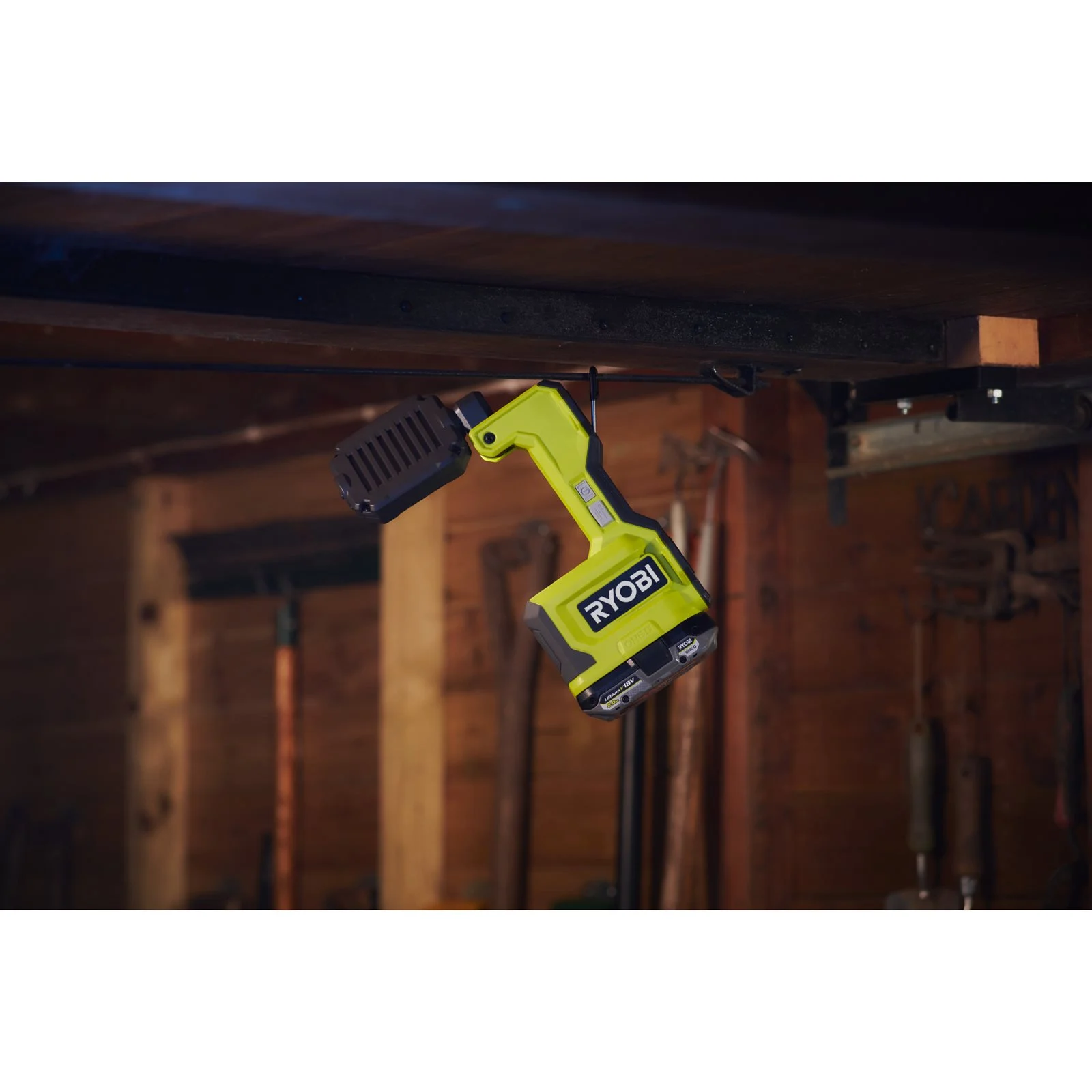 Iluminat Ryobi RMTL18-0 - in utilizare 6