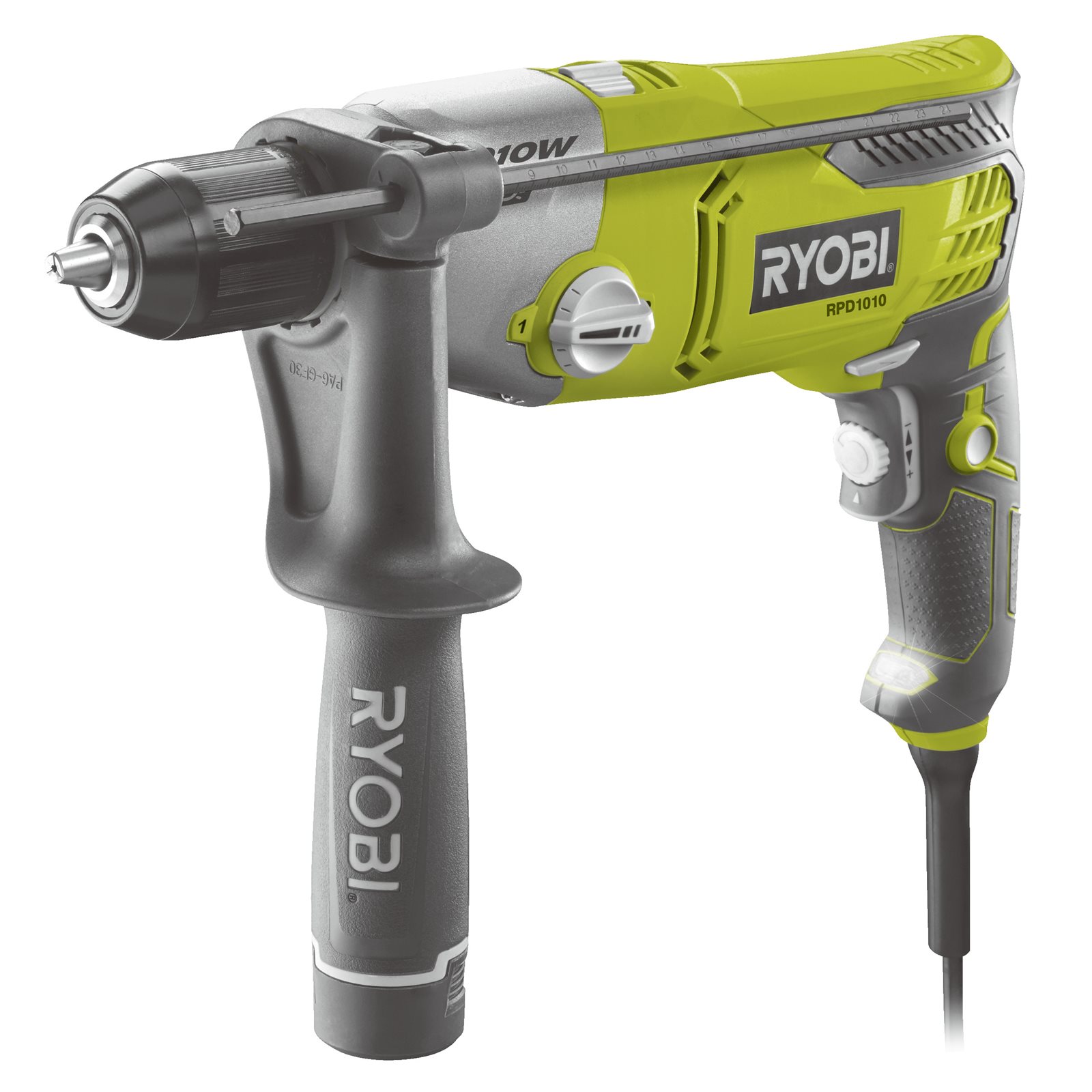 Mașină de găurit cu percuție electrică 1010 W Ryobi RPD1010-K