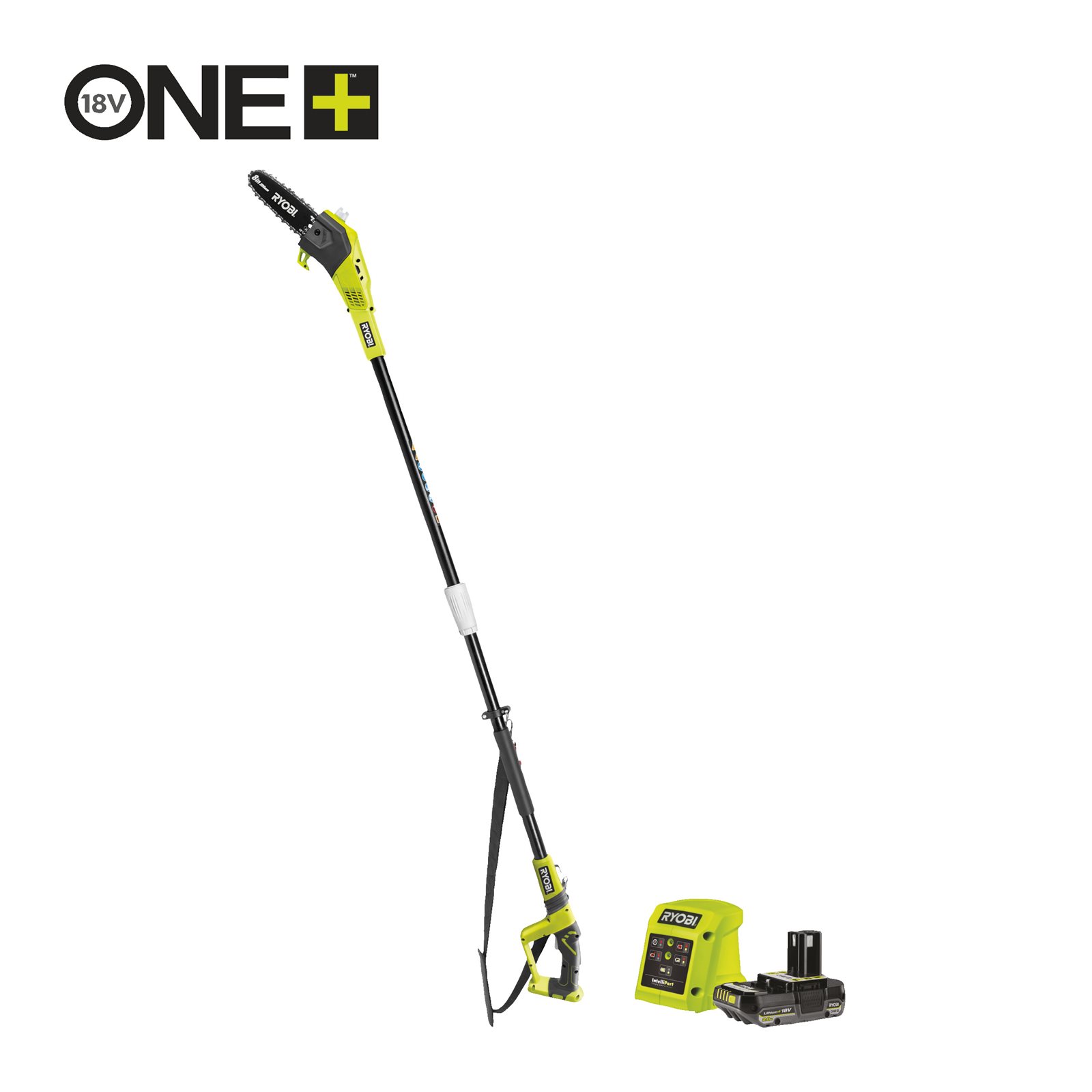 Emondor 18V ONE+, bară 20cm (1 x 2,0 Ah) Ryobi RPP182020