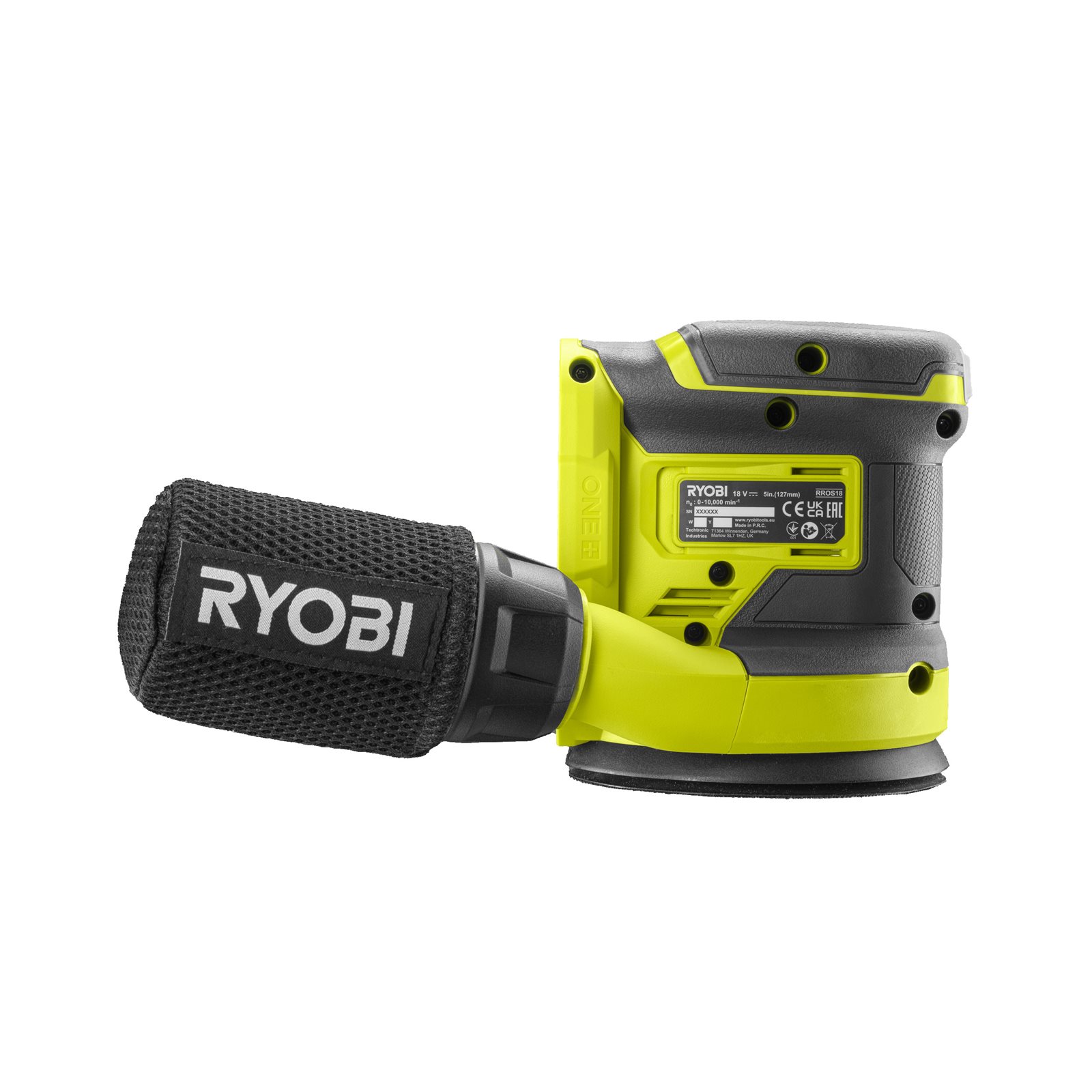 Mașină de șlefuit orbitală 18V ONE+ Ryobi RROS18-0 - imagine 3