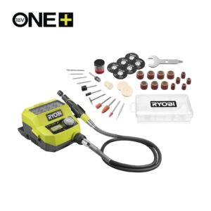 Stație de scule rotative fără cablu de 18V, cu 35 de accesorii Ryobi RRTS18-0A35
