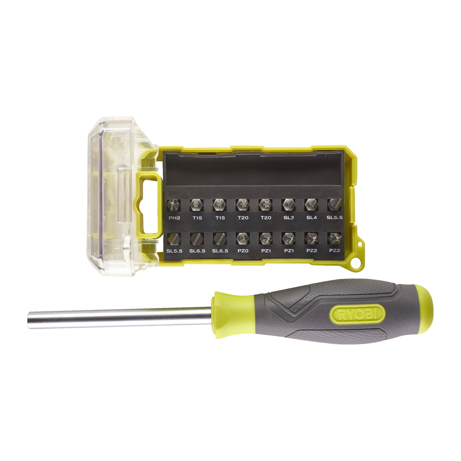 Set de înșurubare 17 piese Ryobi RSD17PCS - imagine 2