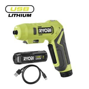 Șurubelniță pivotantă USB Lithium 4V (1x 2,0Ah) Ryobi RSDP4-120G