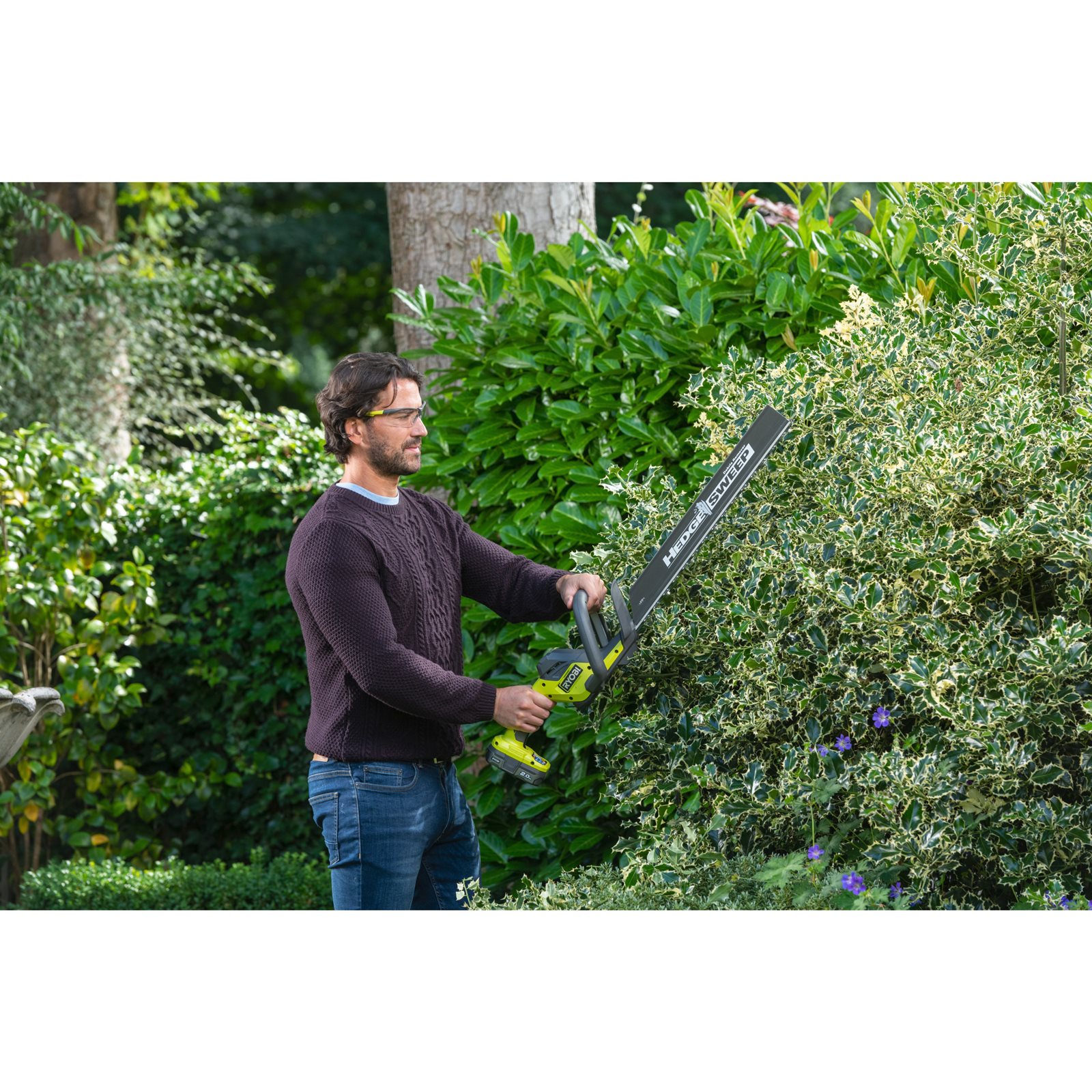 Ochelari de protecție transparenți Ryobi RSG01 - in utilizare 1