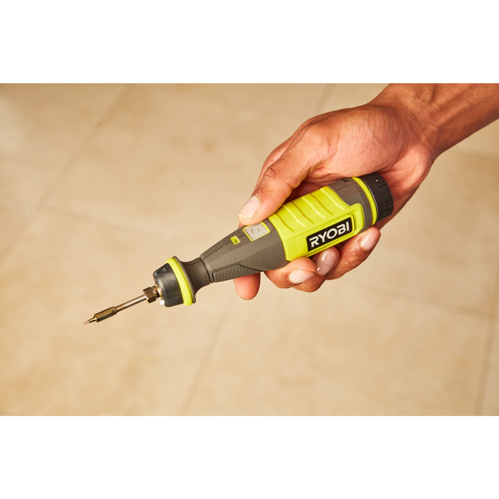 Fier de lipit USB Lithium 4V (1 x 2.0Ah) Ryobi RSI4-120G - detaliu 2