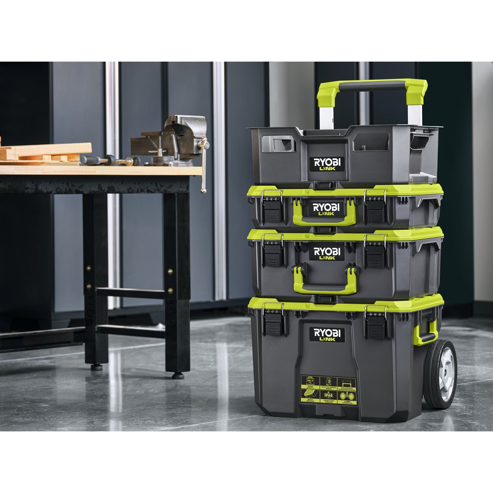 Cutie de scule medie RYOBILINK Ryobi RSL102 - in utilizare 3