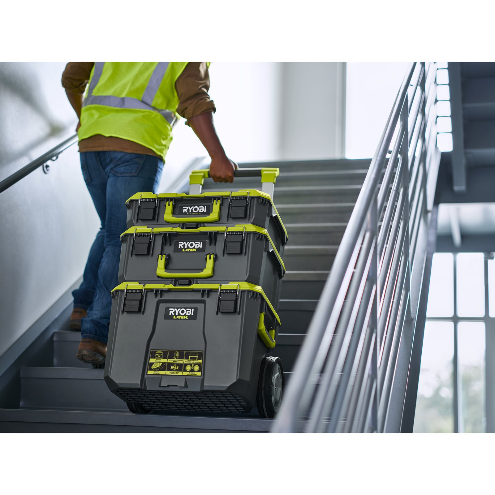 Cutie de scule medie RYOBILINK Ryobi RSL102 - in utilizare 4