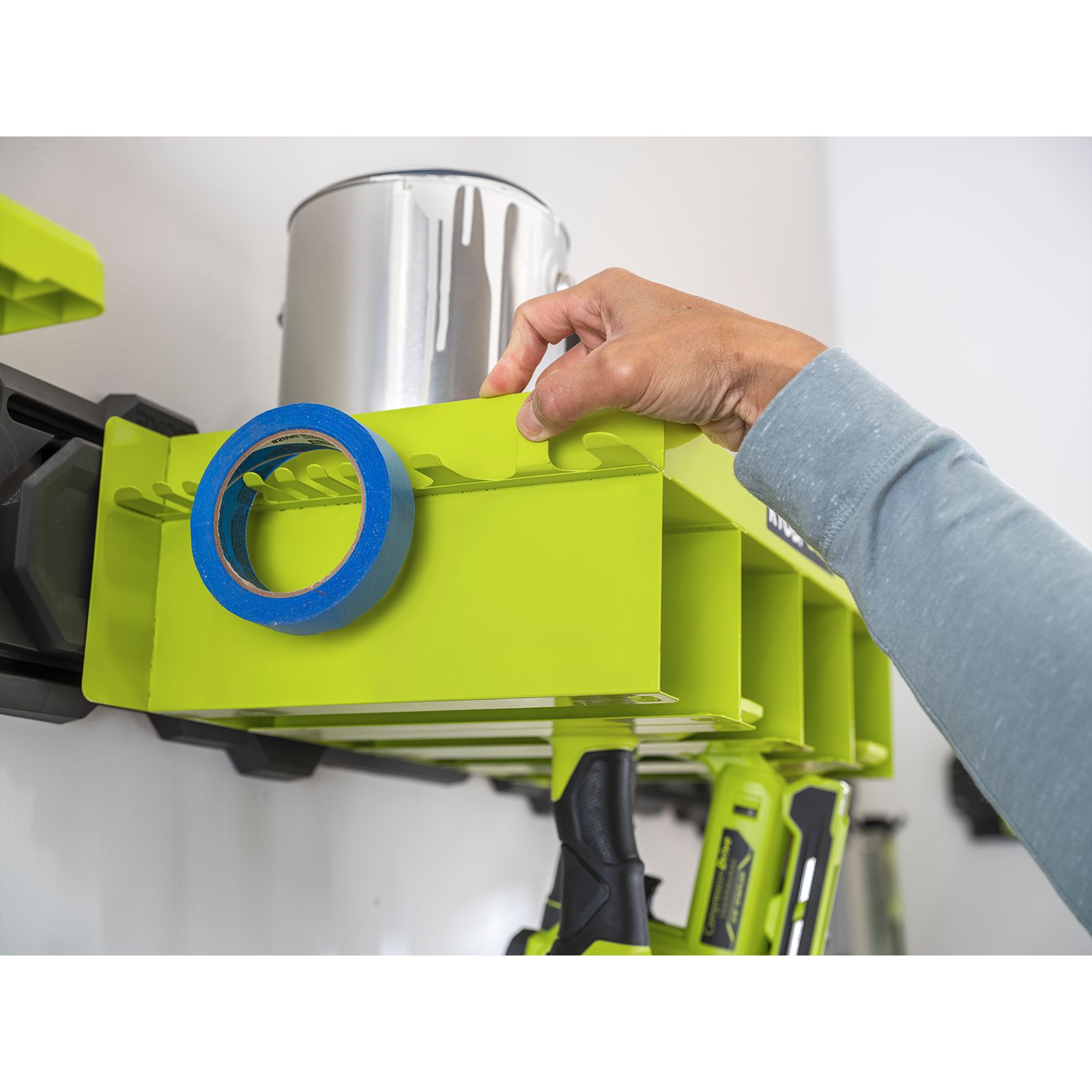 Organizator de rafturi pentru unelte RYOBILINK Ryobi RSLW401 - in utilizare 2