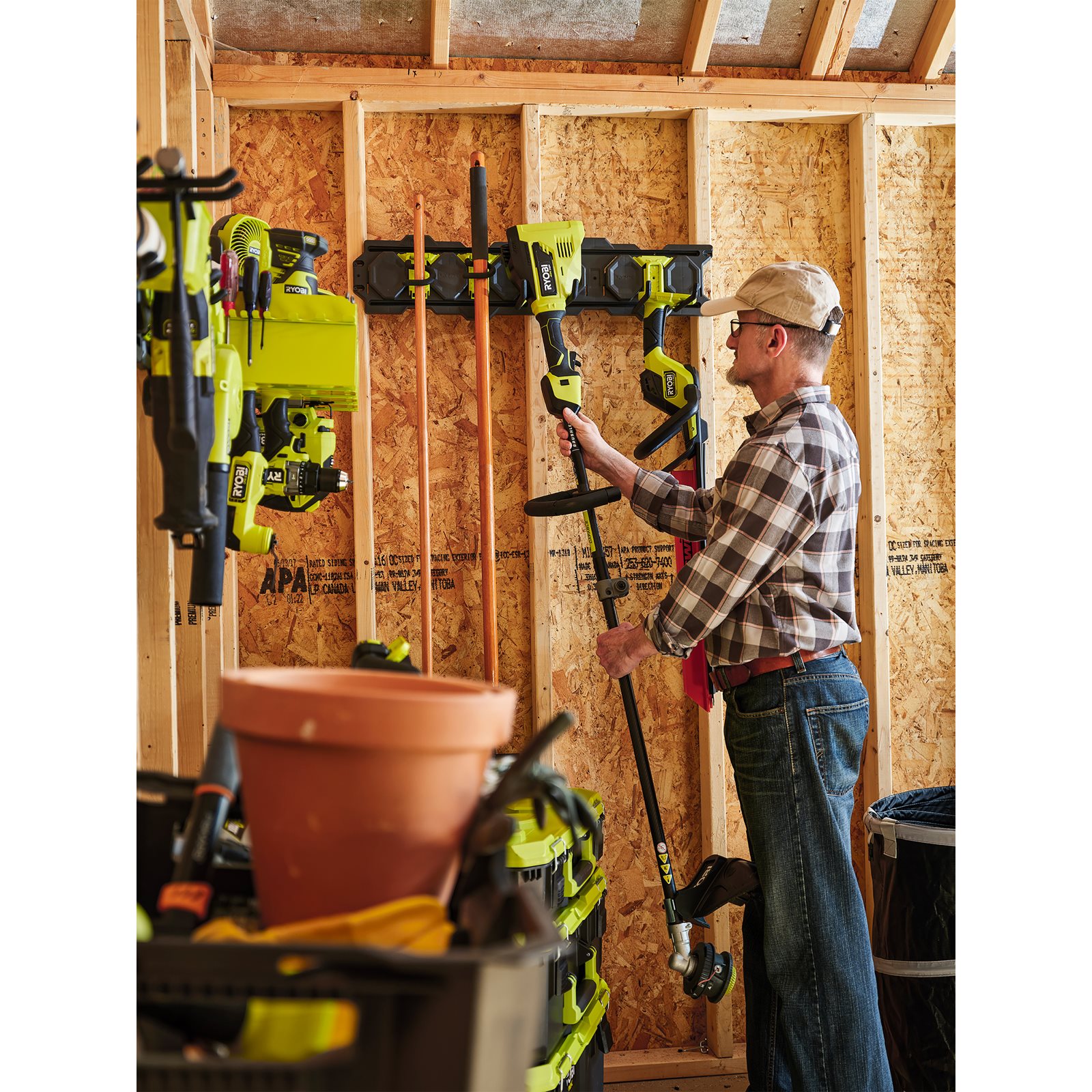 Cârlig mare pentru scule electrice RYOBILINK Ryobi RSLW803 - in utilizare 2