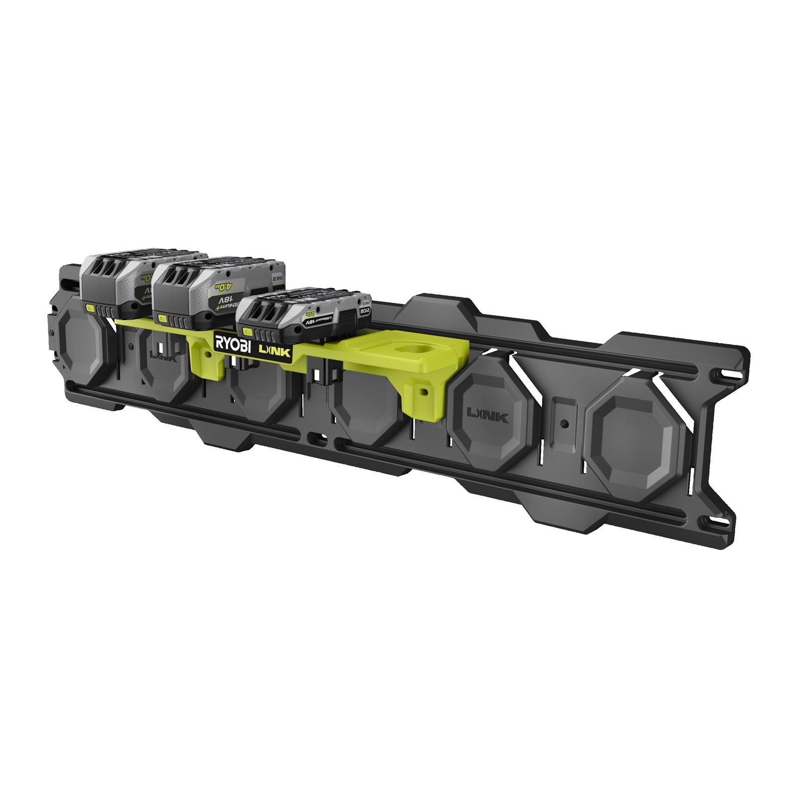 Raft pentru baterii ONE+ Ryobi RSLW818 - in utilizare 2
