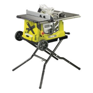 Fierăstrău electric cu masă, 1800 W, pânză de 254 mm, cu stand pe roți Ryobi RTS1800EF-G