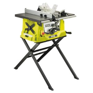 Fierăstrău electric cu masă 1800 W cu stand detașabil Ryobi RTS1800S-G