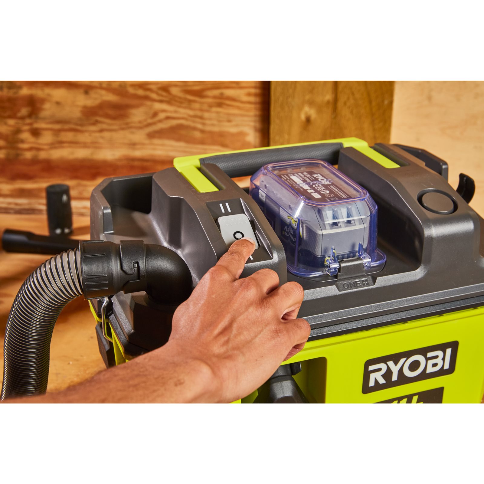 Aspirator uscat/apă 18V ONE+ Ryobi RV1811-0 - detaliu 1