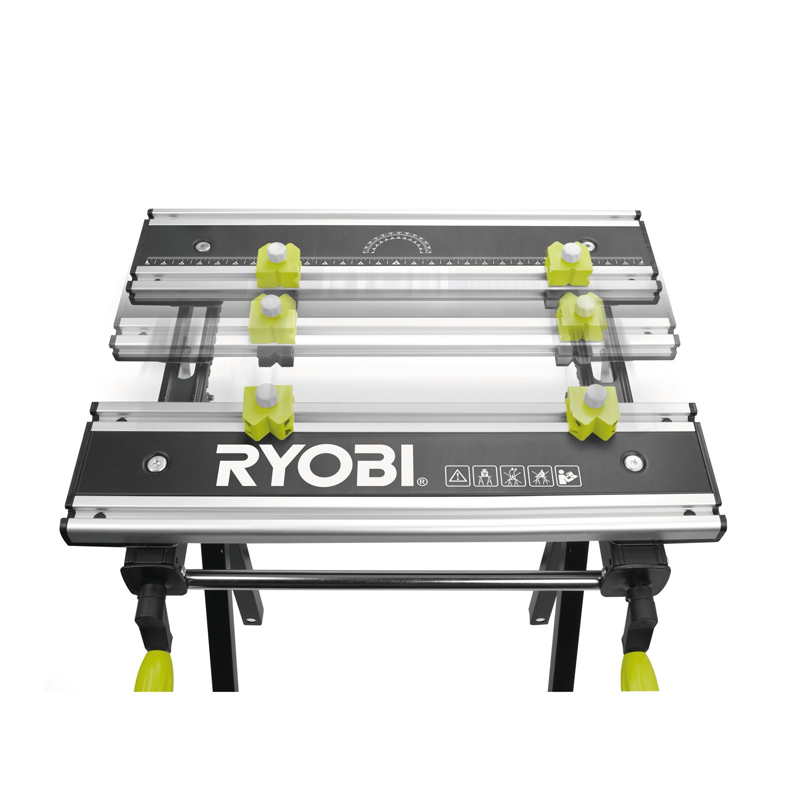 Masă de lucru din metal reglabilă, pliabilă Ryobi RWB03 - detaliu 3